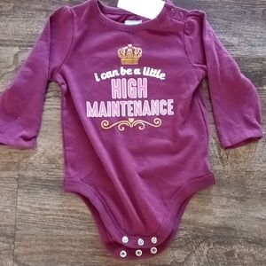 Kids Burgundy One Piece